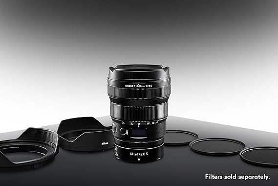 NIKON NIKKOR Z 14-24mm f/2.8 S Ultra-Wide Angle Zoom Lens for Nikon Z Mirrorless Cameras NIKON NIKKOR Z 14-24mm f/2.8 S Ultra-Wide Angle Zoom Lens for Nikon Z Mirrorless Cameras
